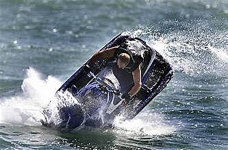 I crashed a jetski in mexico