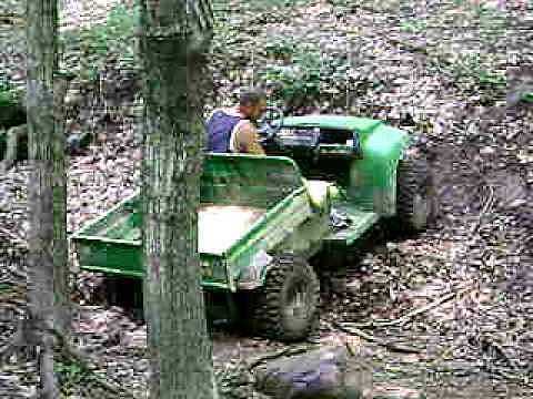 I crashed a 4wheeler