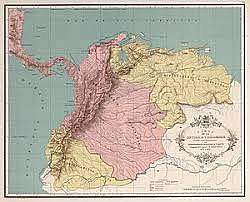 Bolivar's Gran Colombia Gains its Independence