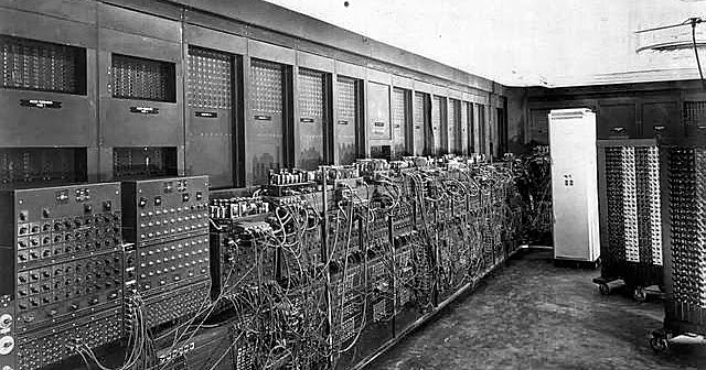 Presentación del ordenador ENIAC