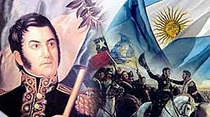 Jose de San Martin frees Peru from Spain