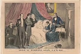 William Henry Harrison dies one month in office