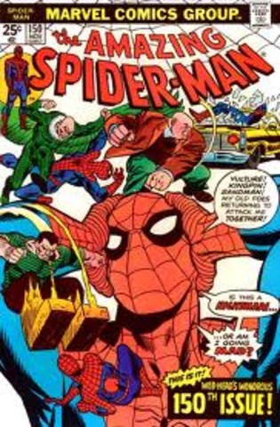THE FIRST SPIDER MAN COMIC