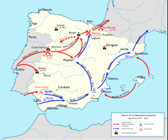 Victorias hispano-británicas de Vitoria y San Marcial
