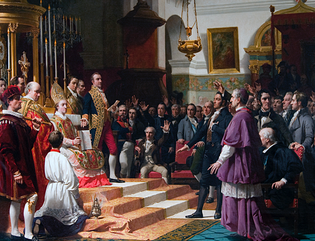 Inicio de las Cortes de Cádiz