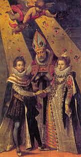 Il matrimonio tra Luigi 13 e Anna d'Ausburgo