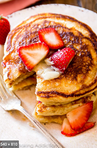 Strawberry Pancakes
