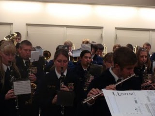 National Band  performs in 1947