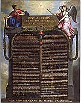 The National Assembly adopts the Declaration of the Rights of Man and the Citizen