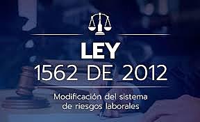 Ley 1562 del 2012