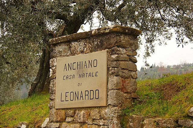 Leonardo is born in Anchiano, Florence, Italy