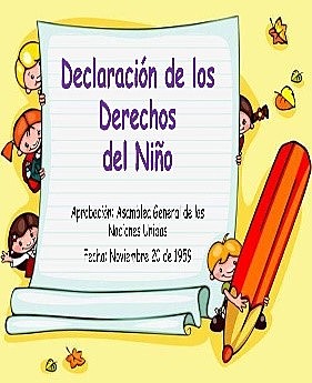 Declaración Derechos de los Niños (1959)