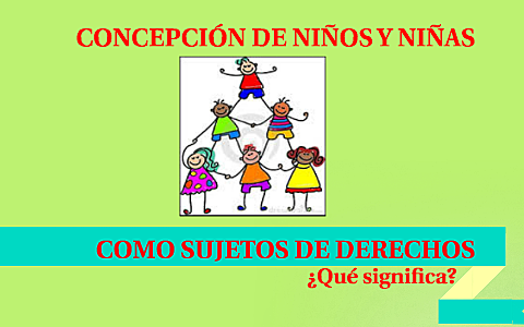 Niño como Sujeto Social