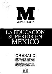 Plan Nacional de Educación Superior. Lineamientos generales.