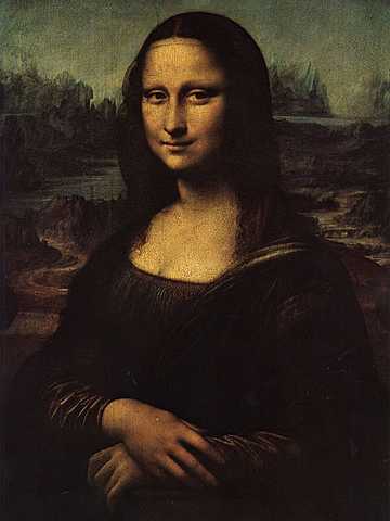 Mona Lisa painting
