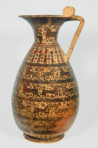 GRECIA. Olpe de Corinto