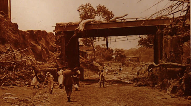 Inundación en San Salvador "desborde río Acelhuate"
