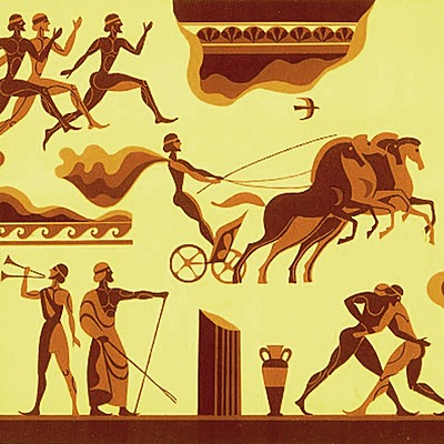 Timeline: Античные олимпийские игры