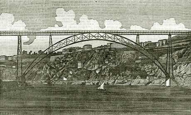 Inauguração da Ponte D.Maria Pia