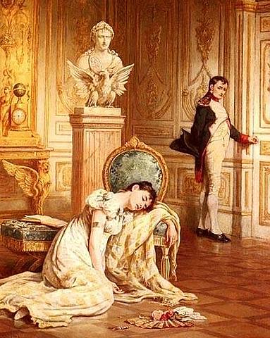 La sépation et le remariage de Napoléon,