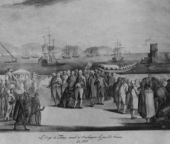 Embarque da Família Real para o Brasil