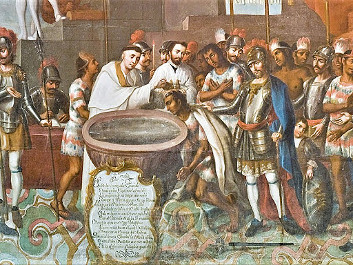 los franciscanos llegan a nueva España