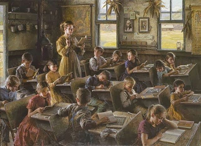 LA ESCUELA DE PUEBLO DE MORGAN WEISTLING