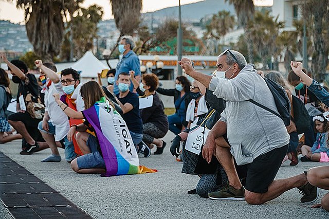 Expansión internacional de #BLM Italia