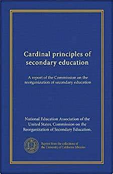 1918 - Commission on the Reorganization of Secondary Education