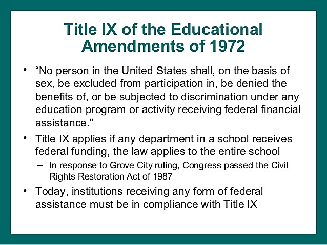 1972 - Title IV of the Education Amendments of 1972