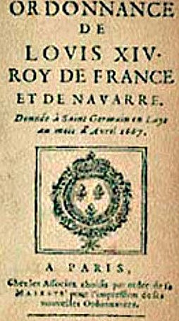 ‘Ordenanzas de Francia’