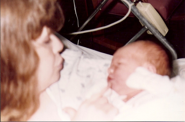 My brother Cory was born