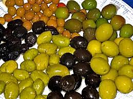 Primeras aceitunas de mesa
