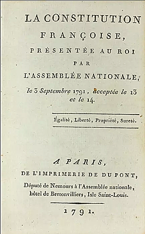First French Constitution