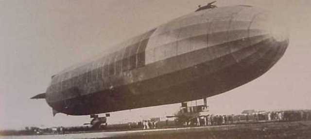 First Zeppelin Delivered To German Army