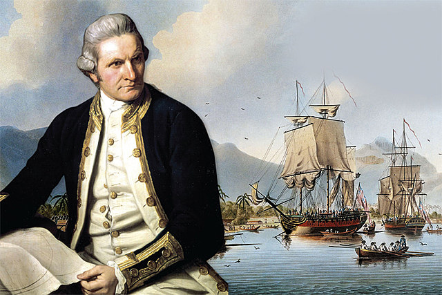 Regno di Giorgio III Hannover - L'Australia di James Cook