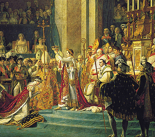 Napoleon crowned emperor