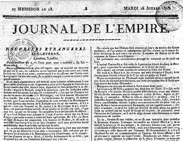 Journal de l’ Empire («Газета империи»)