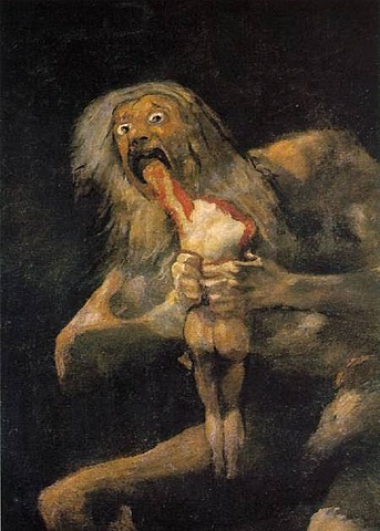 Saturno devorando a su hijo