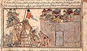 The beginning of the black death