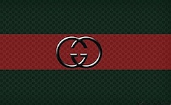 Фирменная полосатая тесьма