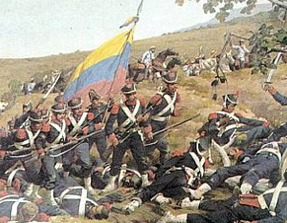 Bolivar and his soldiers begin Venezuela’s fight for independence
