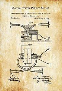 Patent for the Telephone