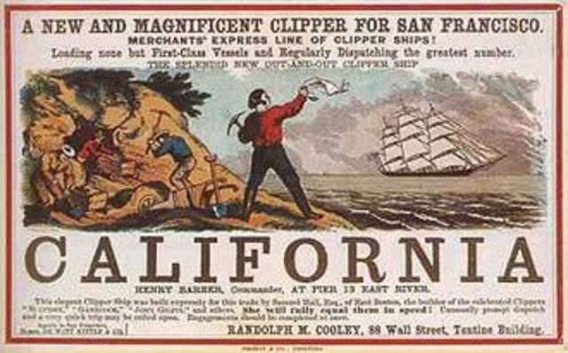 California Gold Rush begins