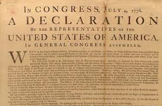 The United States declares Independence