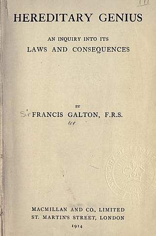 El Genio Hereditario / Famoso Libro de Galton