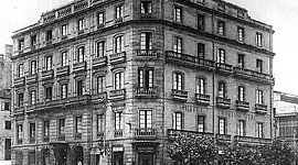 Timeline: EVOLUCIÓN DE LOS ESTABLECIMIENTOS DE HOSPEDAJE EN EL MUNDO - hecho por Zaida Abigail Arce Vázquez, Mayra Jacqueline Oy Ayala y Angel Esteban Maldonado López, 3C