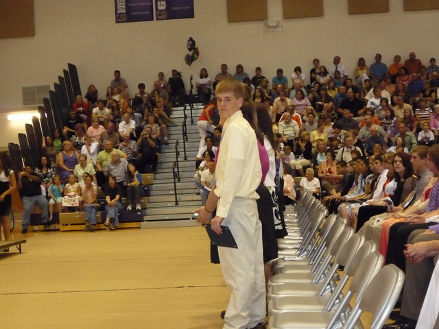 My brothers Jr. High graduation