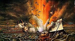 Explosion of the USS Maine