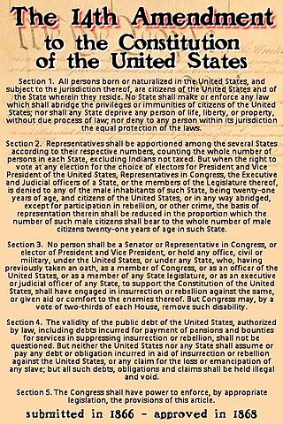 14th Amendment Passed